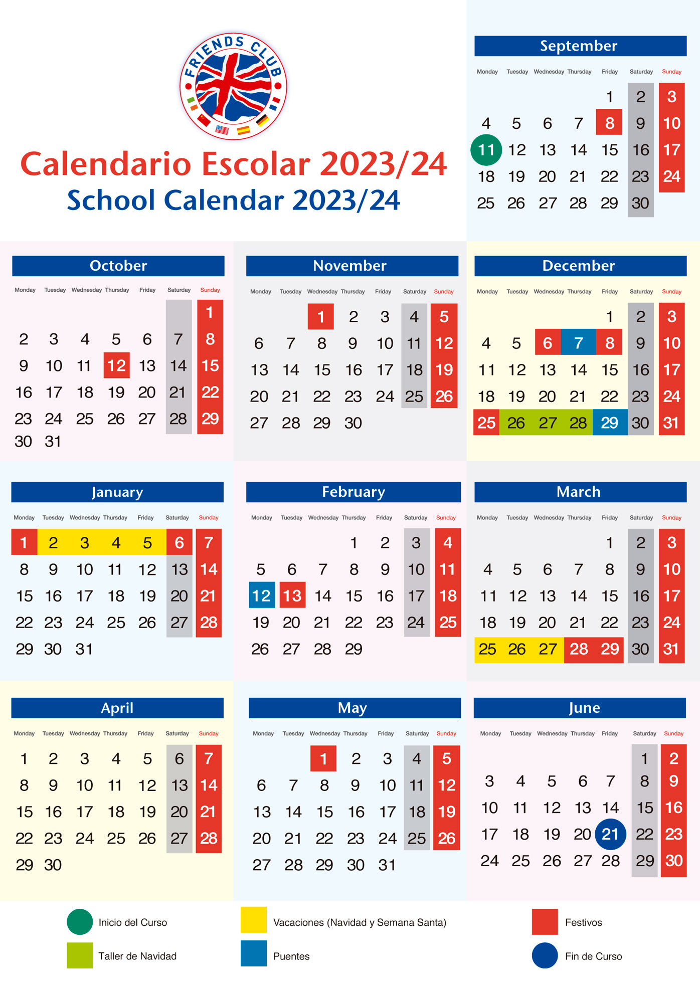 Calendario-escolar-friendsclub-gijon-23-24